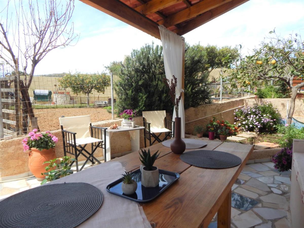 Psaromoura Apartment Agia Pelagia Exteriör bild