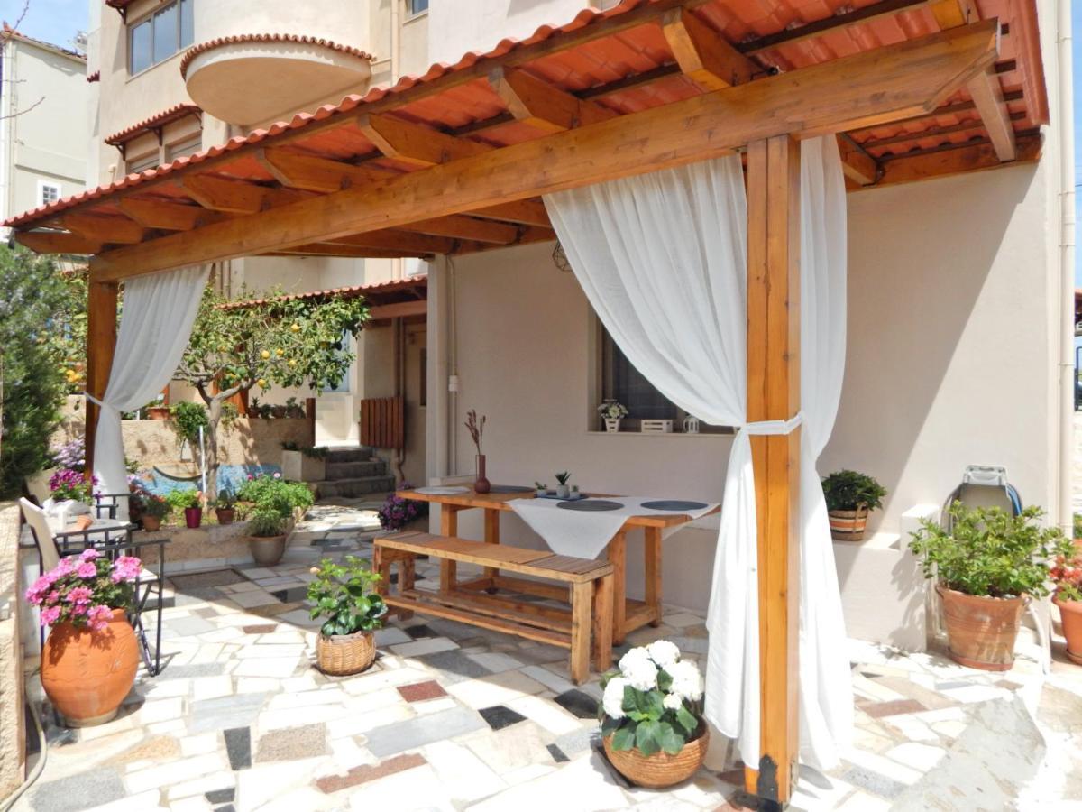 Psaromoura Apartment Agia Pelagia Exteriör bild