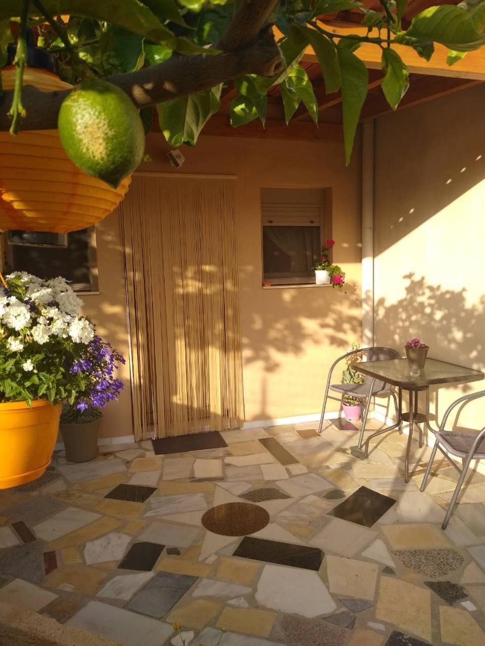 Psaromoura Apartment Agia Pelagia Exteriör bild